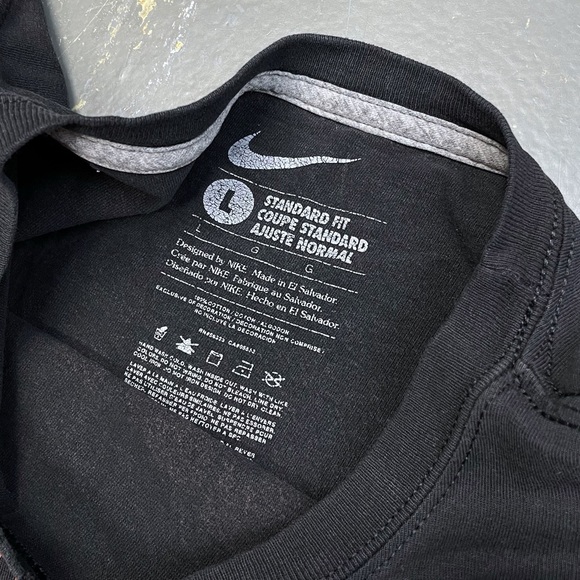 Nike Sportswear Vintage Shirt Large Black Better World Vintage - Picture 4 of 6